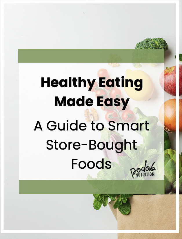 Healthy Eating Made Easy: A Guide to Smart Store-Bought Foods, Cover